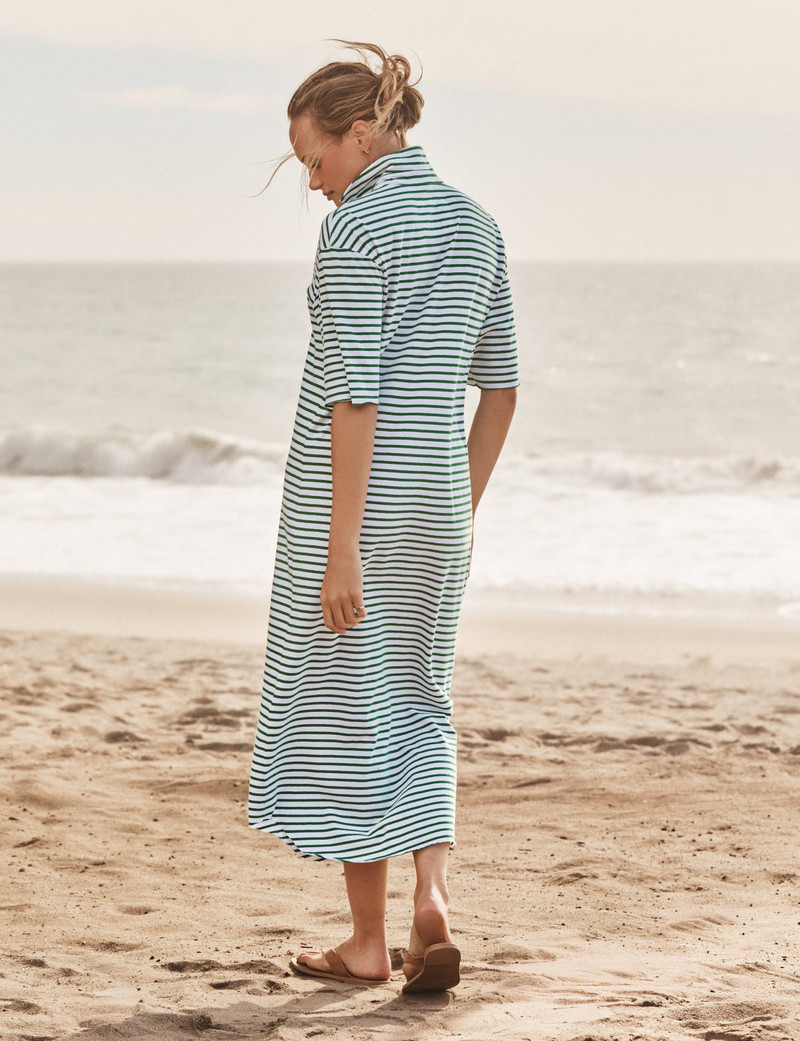 Frank & Eileen Popover Henley Maxi Dress outlook