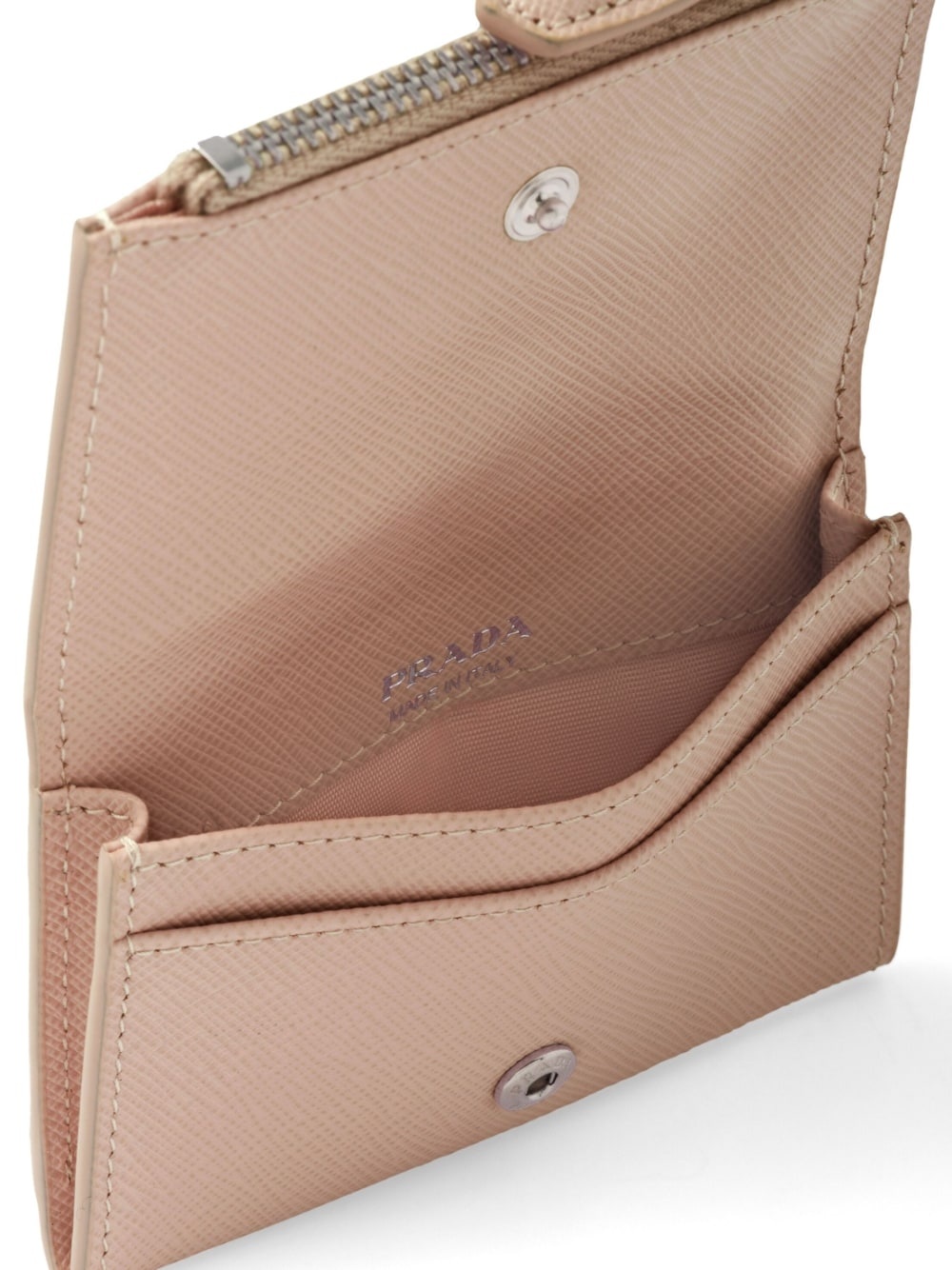 logo-plaque leather cardholder - 4