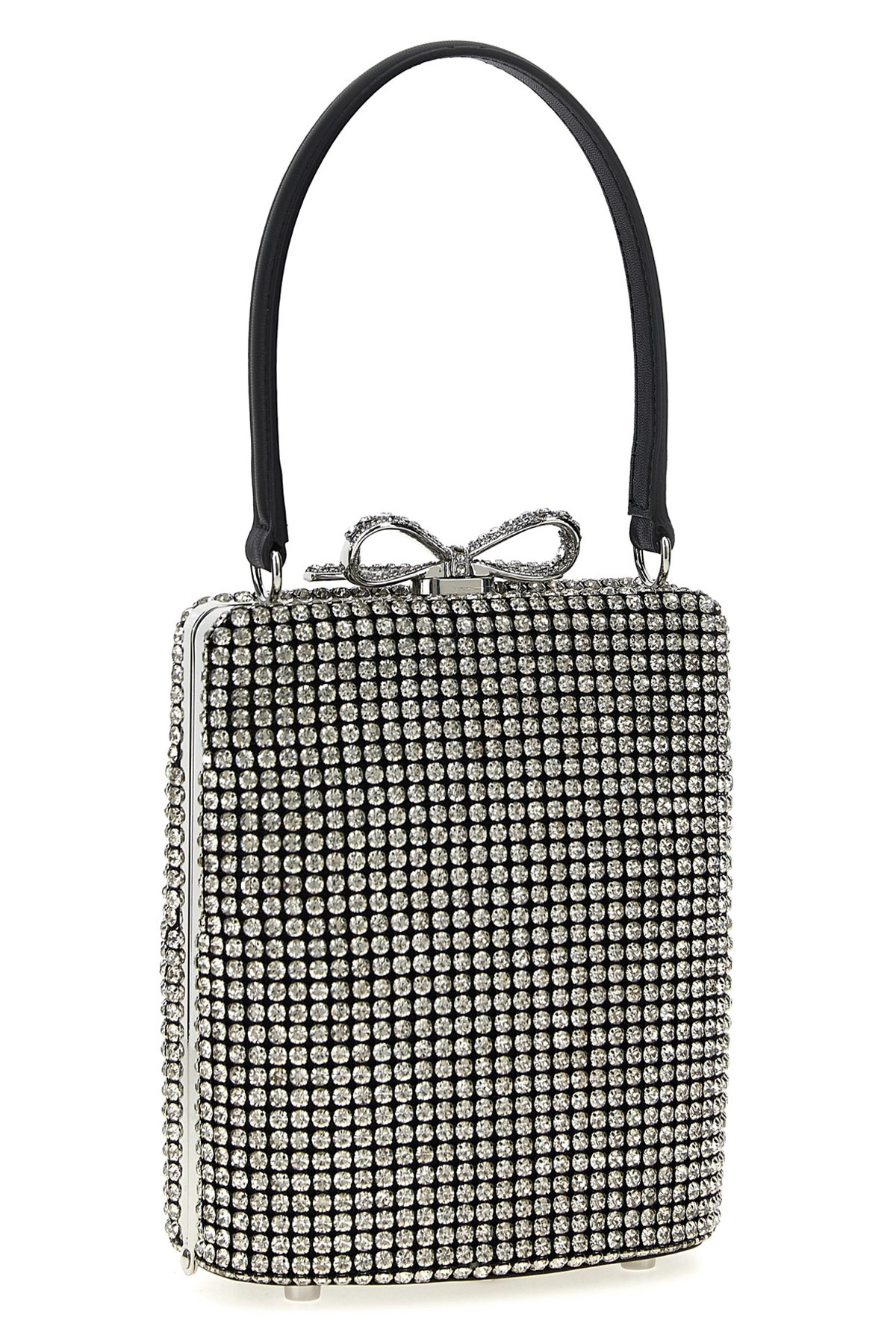 'Silver Crystal Fishnet' handbag - 3