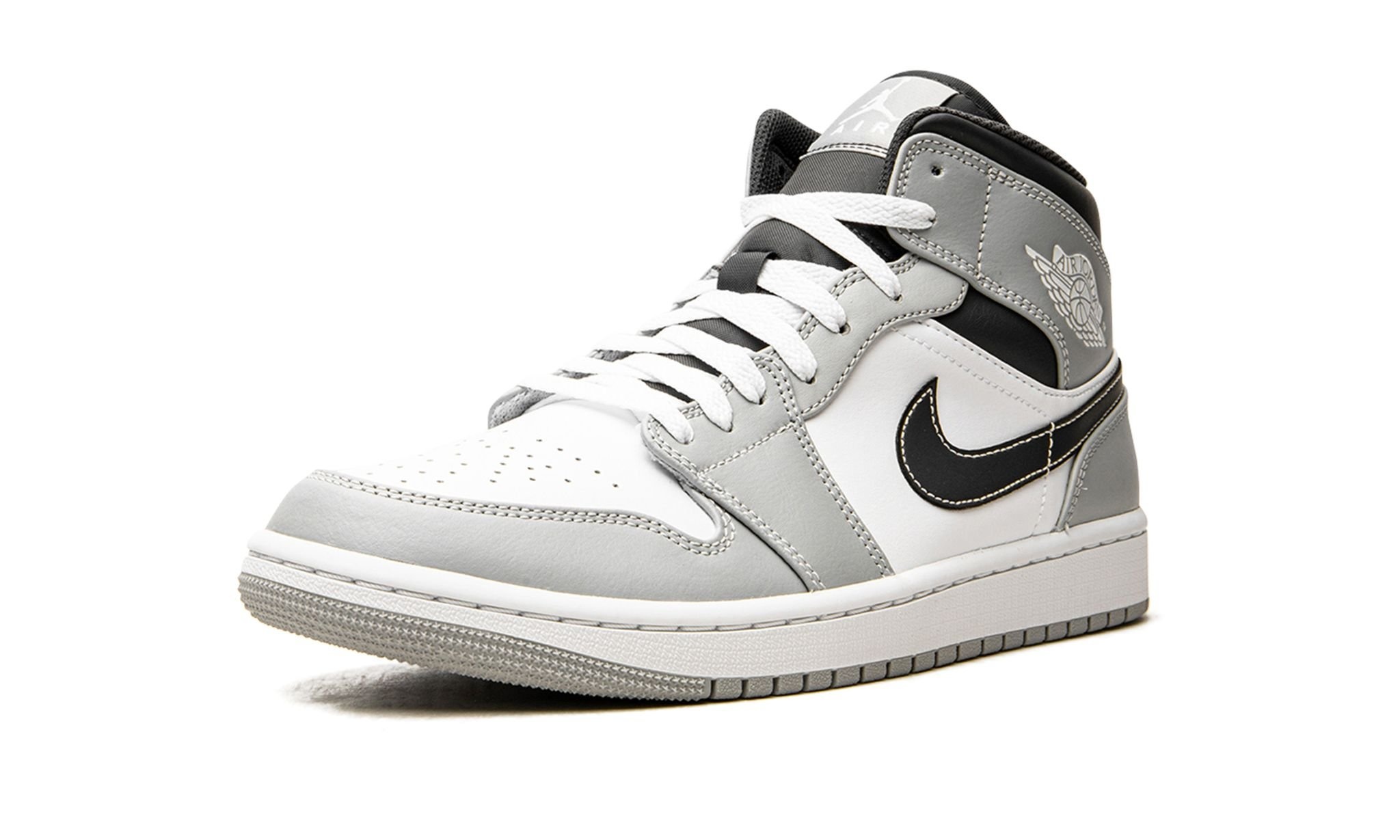 Air Jordan 1 Mid "Light Smoke Grey 2.0" - 4