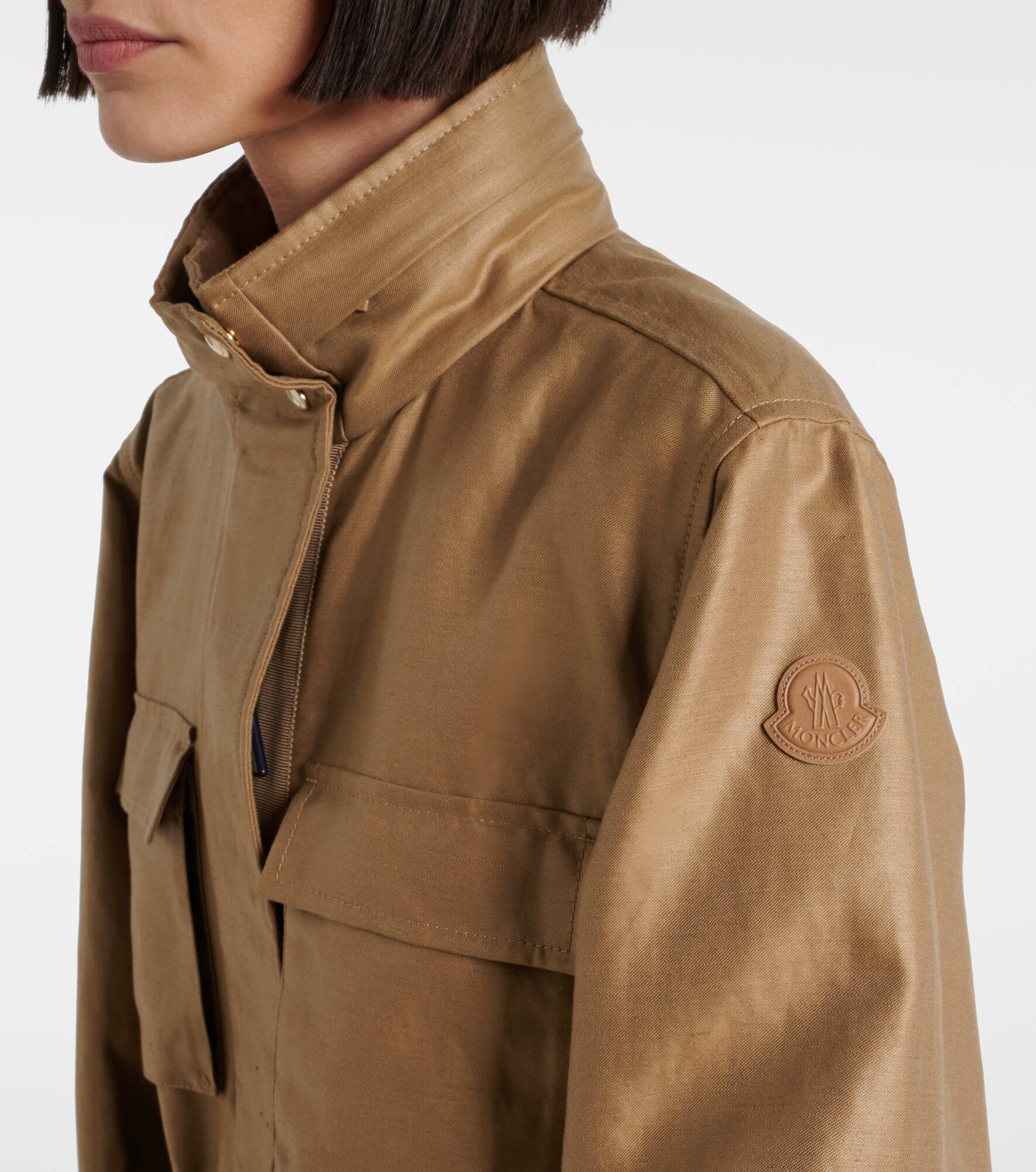 Agax linen and cotton jacket - 4