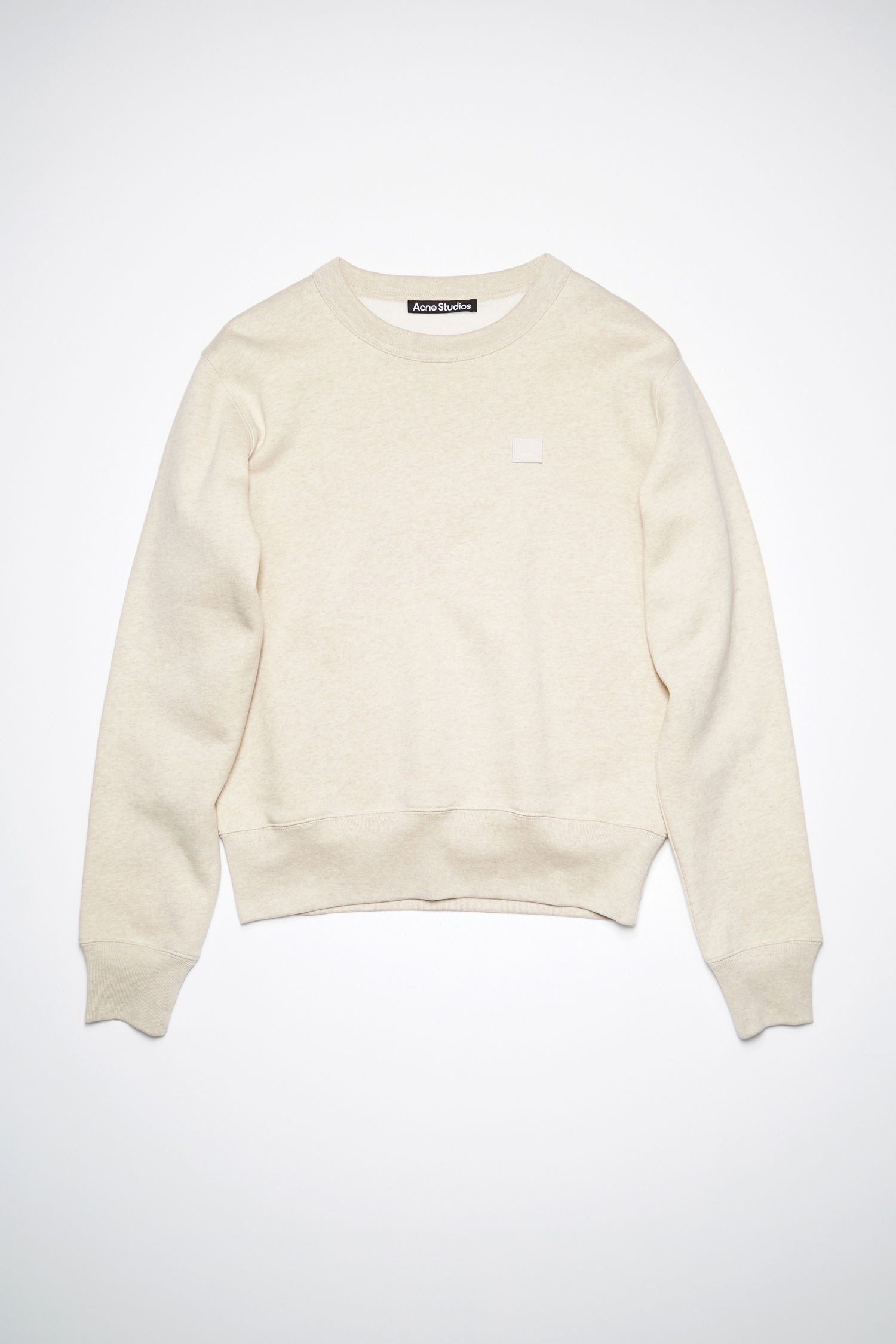 Crew neck sweatshirt - Oatmeal melange - 4