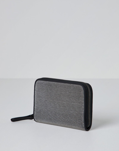 Brunello Cucinelli Precious wallet in matte calfskin outlook