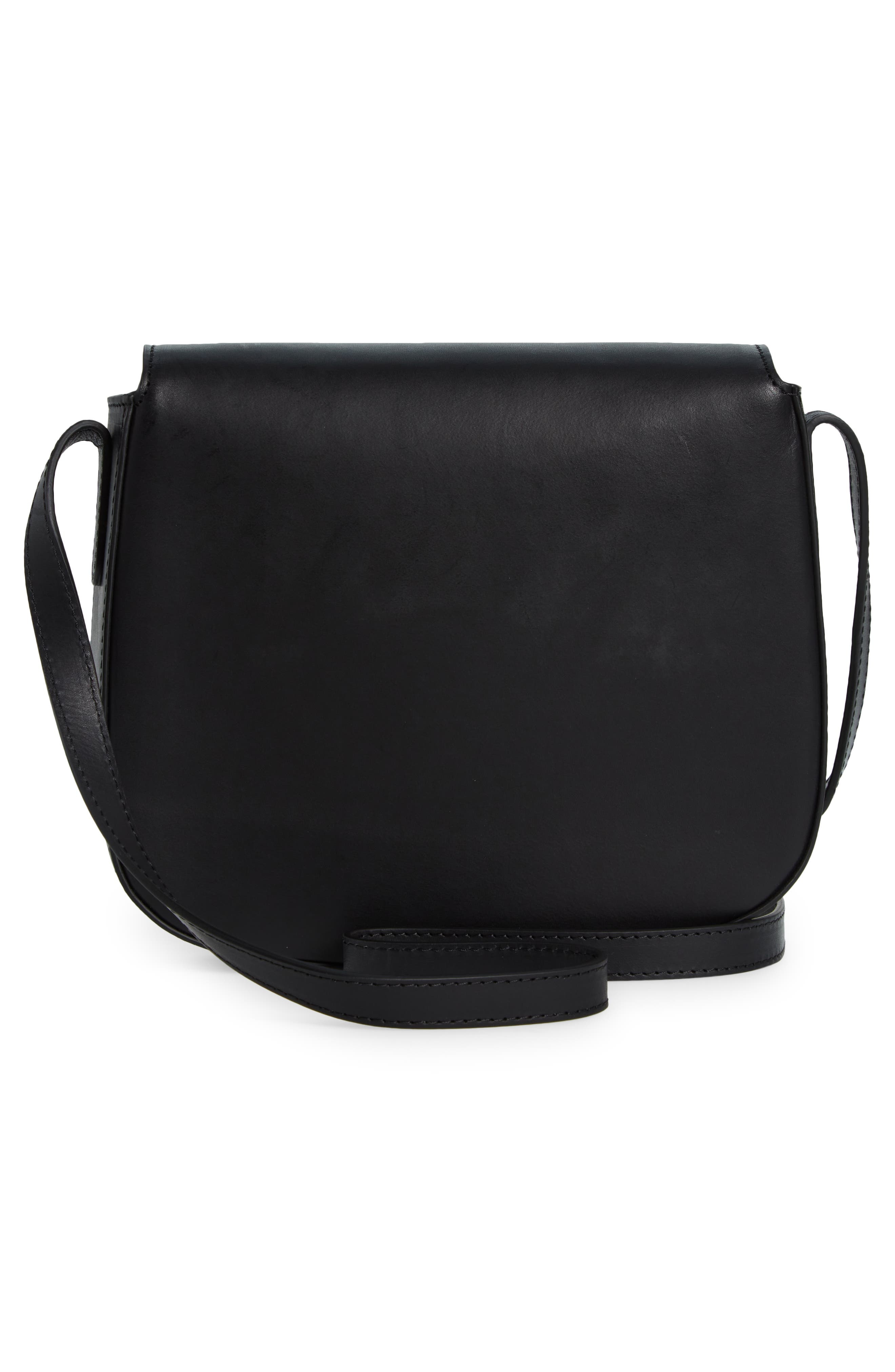 Classic Leather Crossbody Bag - 4