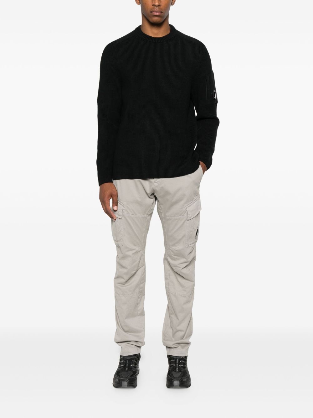 Lens-detail jumper - 2