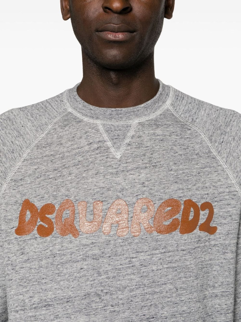 Cool logo-print sweatshirt 5
