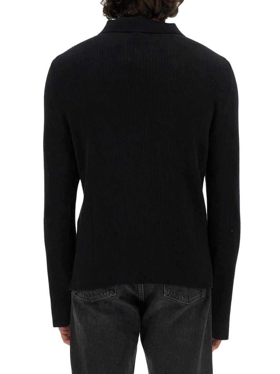 Courreges Men Polo With Logo - 3