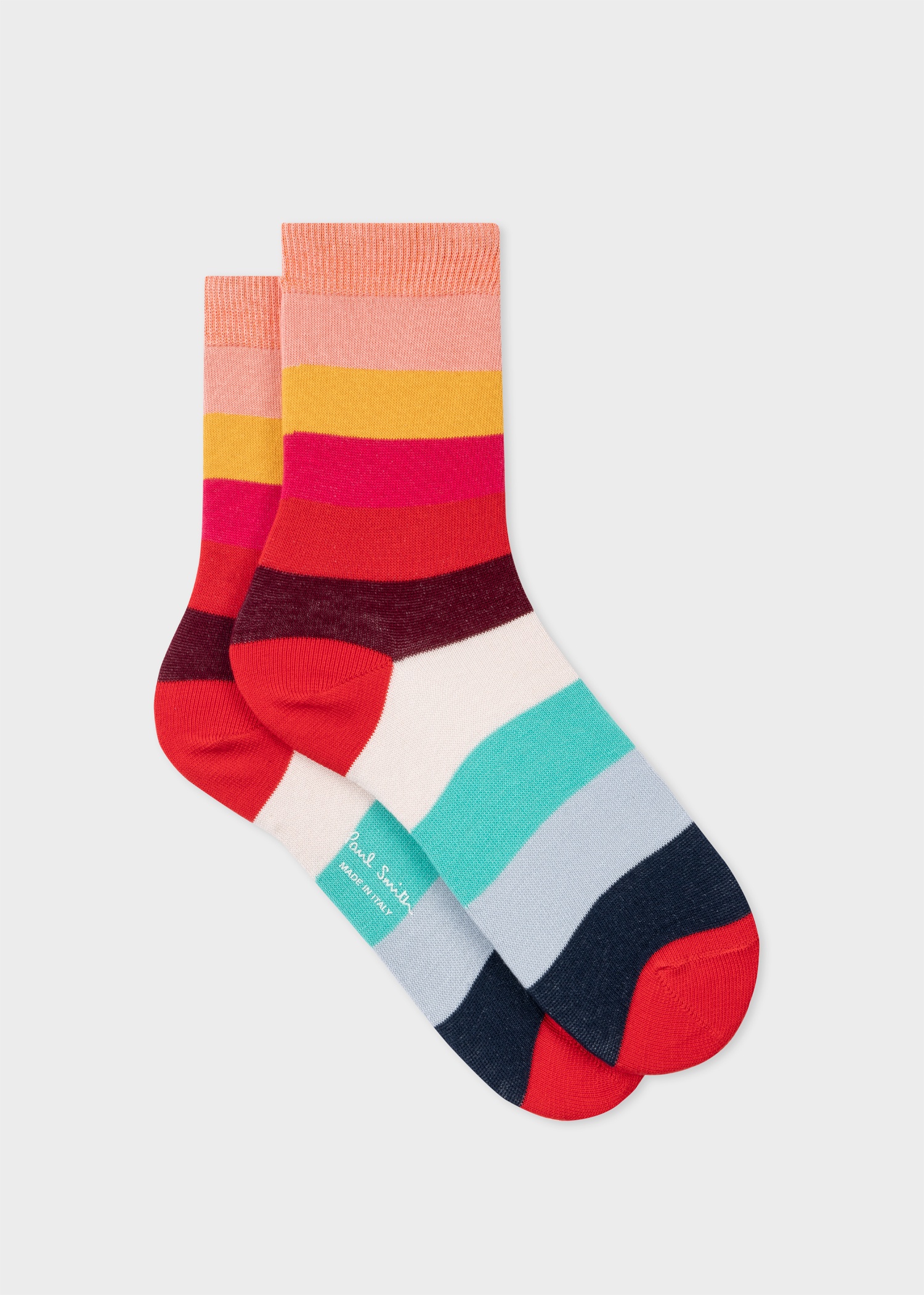 Women's 'Swirl' Stripe Socks - 1
