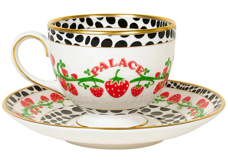 PALACE Palace x Wedgwood Teacup And Saucer White outlook