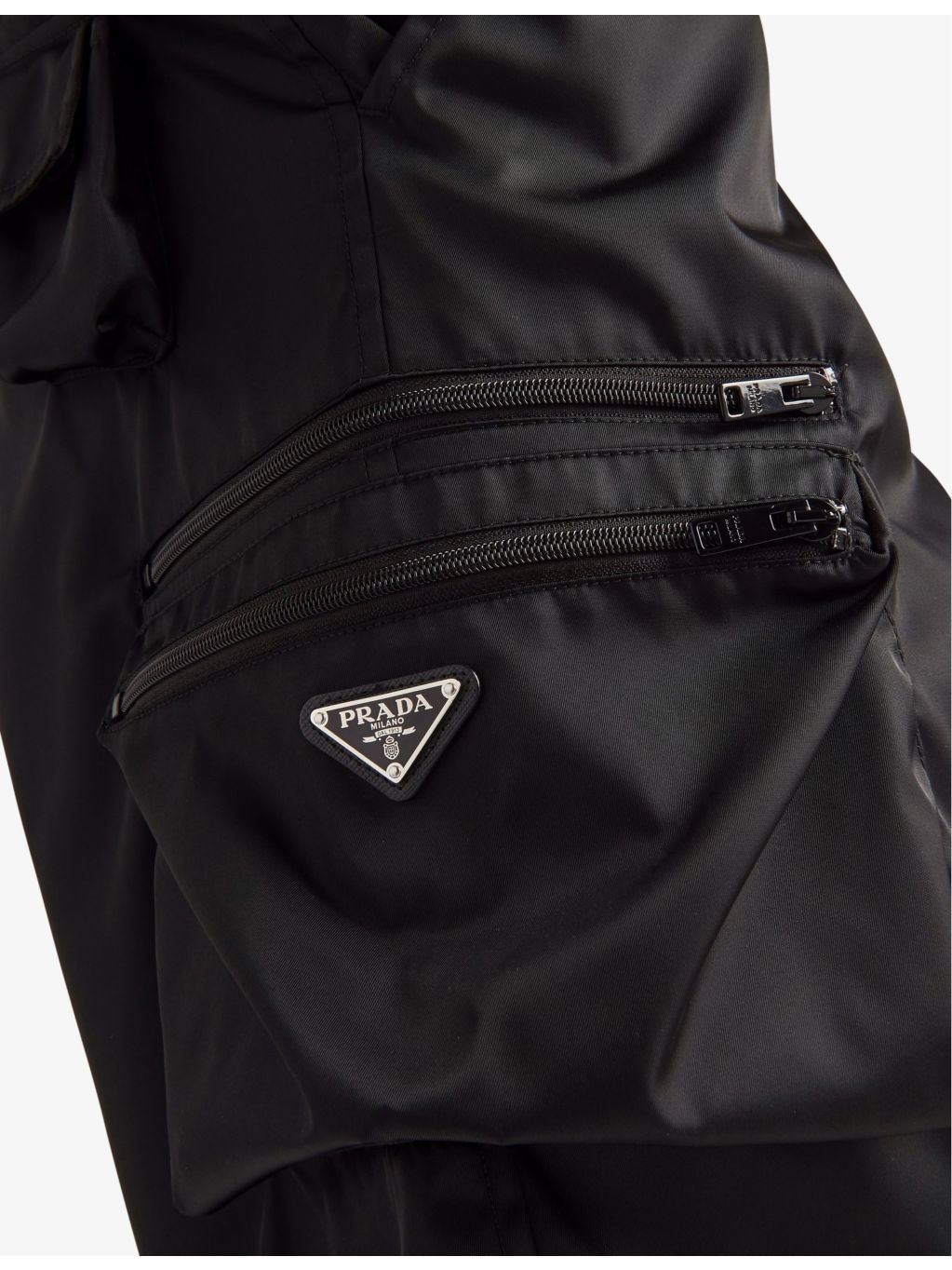 Re-Nylon Bermuda brand-plaque recycled-nylon shorts - 5