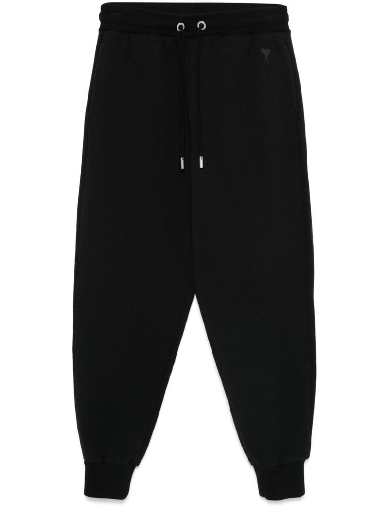 Ami de Coeur-motif track pants 1