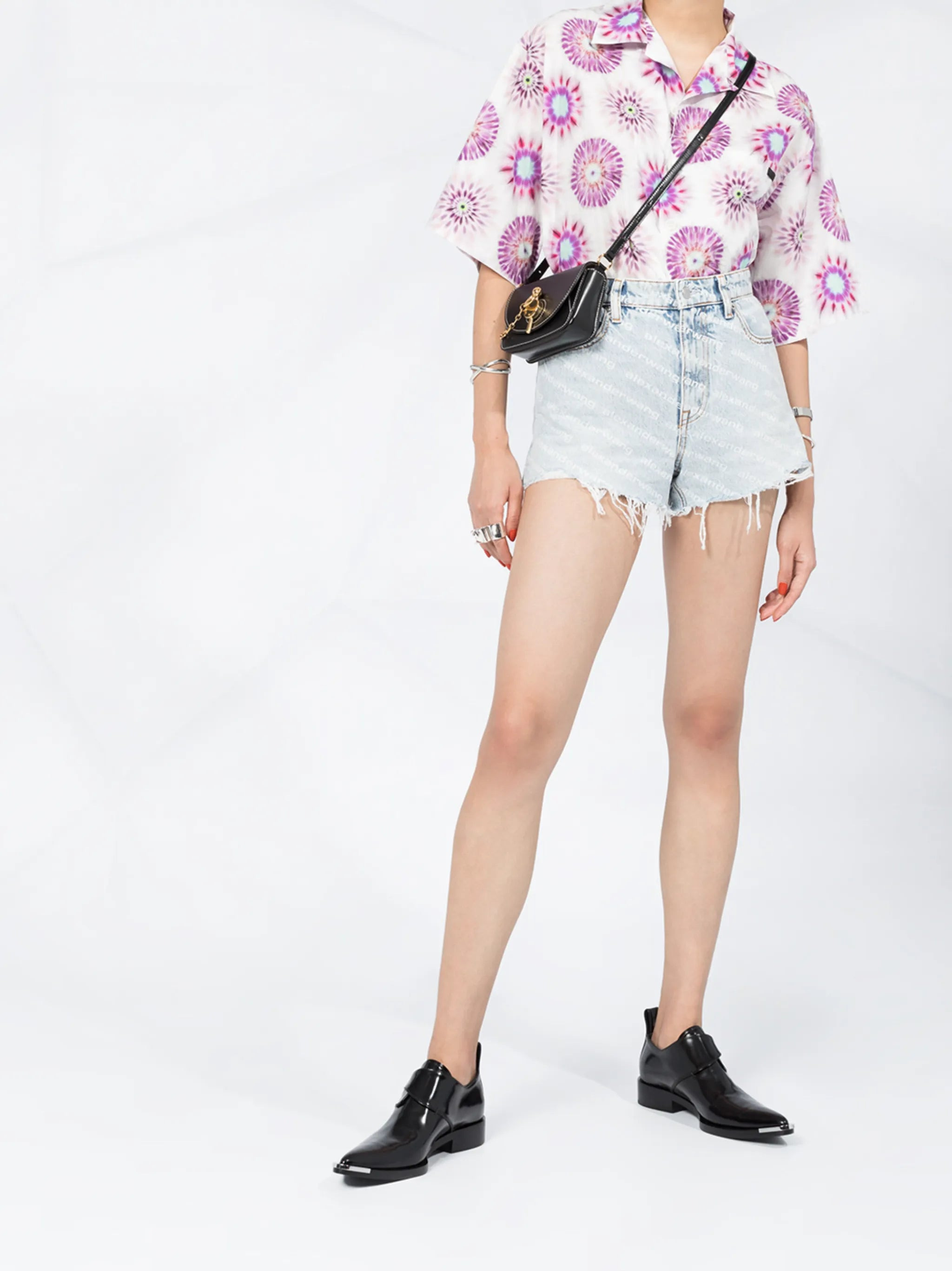 Bite high-waisted denim shorts - 2