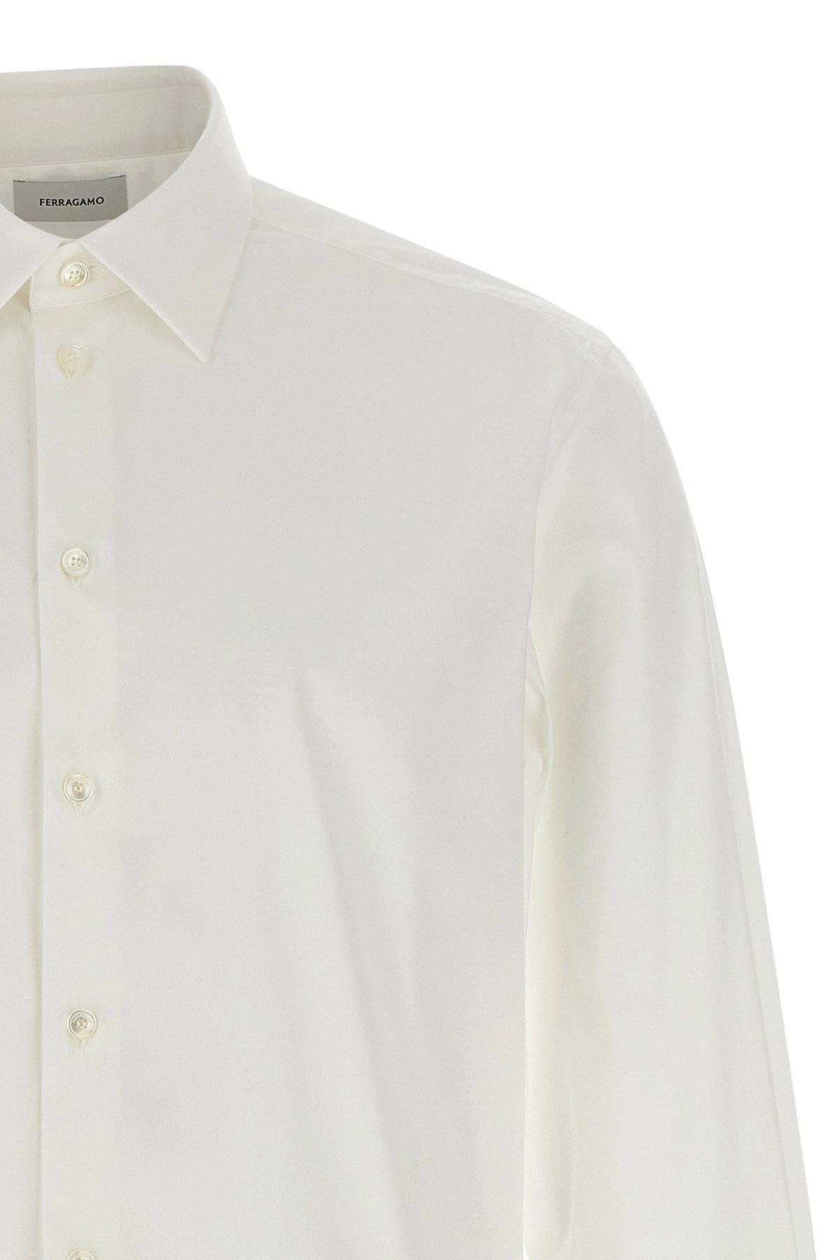 Ferragamo Men Poplin Shirt - 3