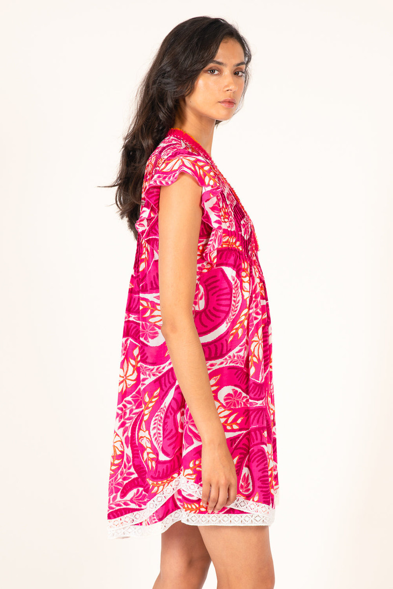 Mini Dress Sasha - Pink Holy Snake 3