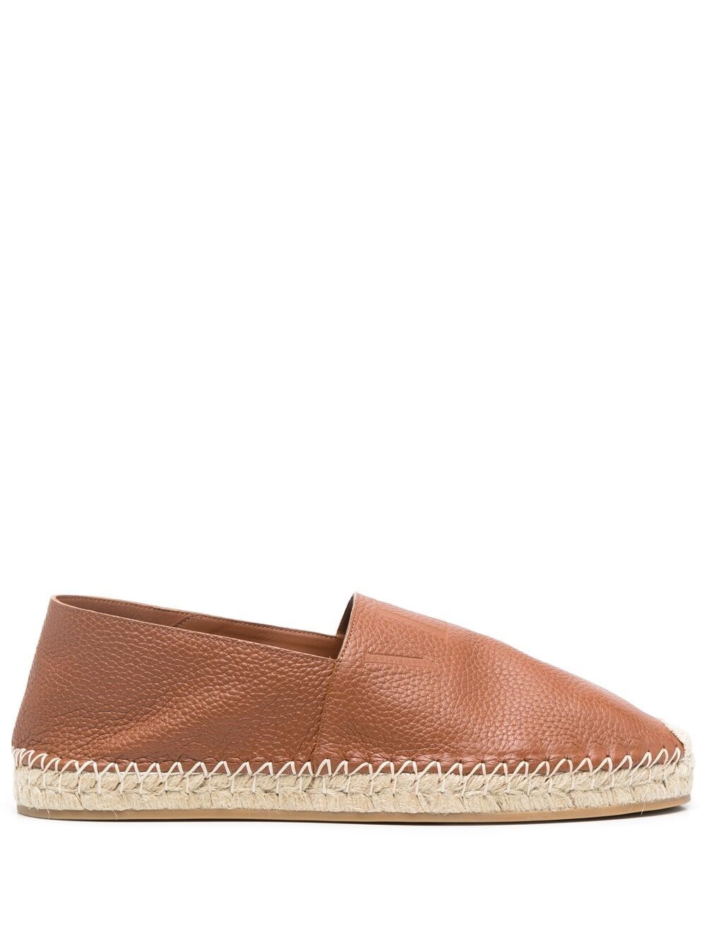 logo-debossed espadrilles - 1