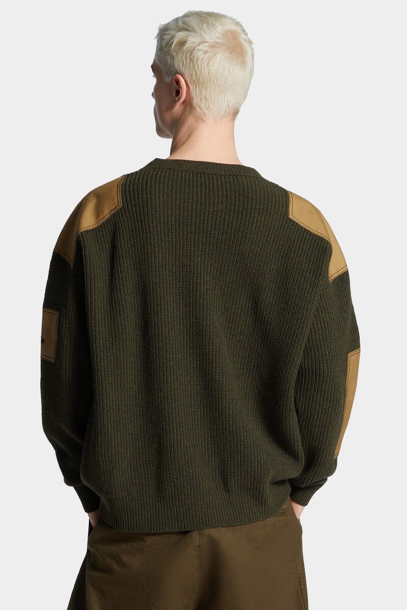 ICON DENIM PATCH JUMPER - 4