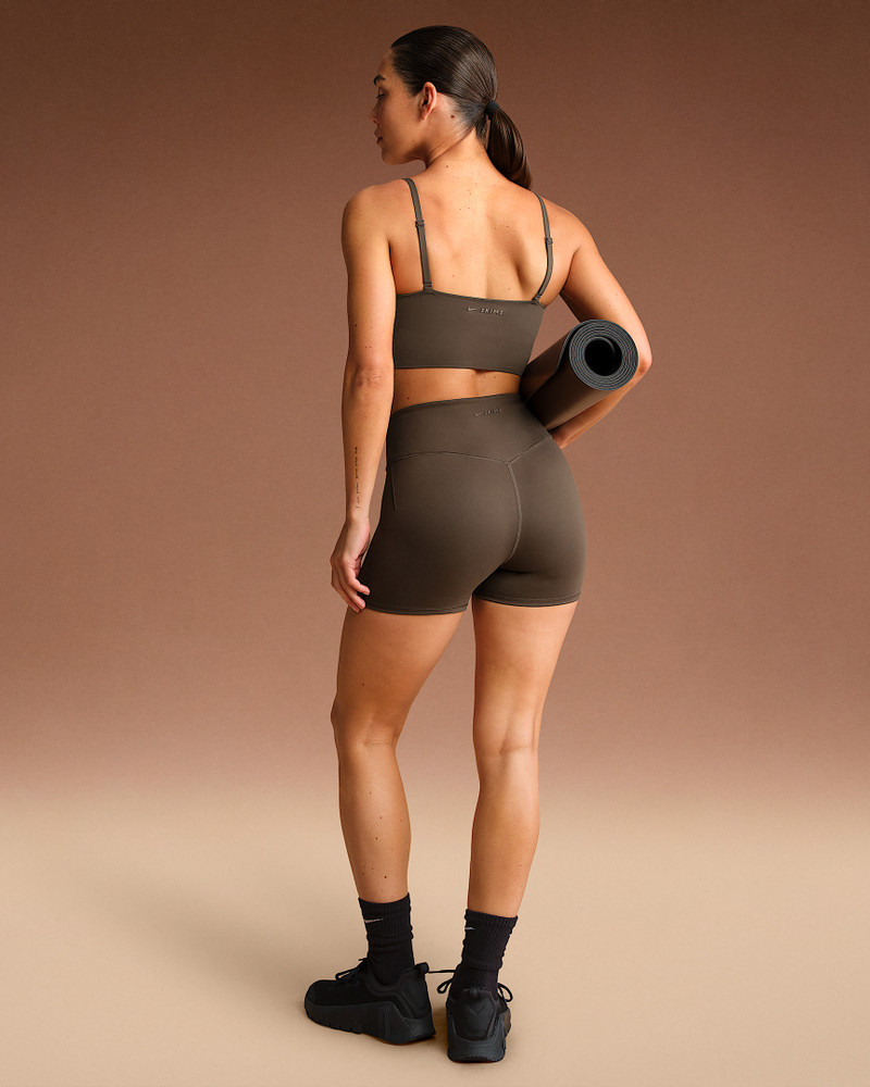 NikeSKIMS Matte Women's High-Waisted 3" Boyshorts 4