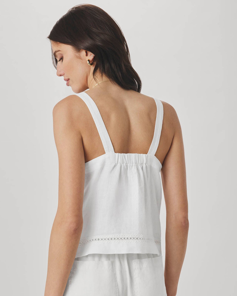 Splendid Stella Linen Trim Tank outlook