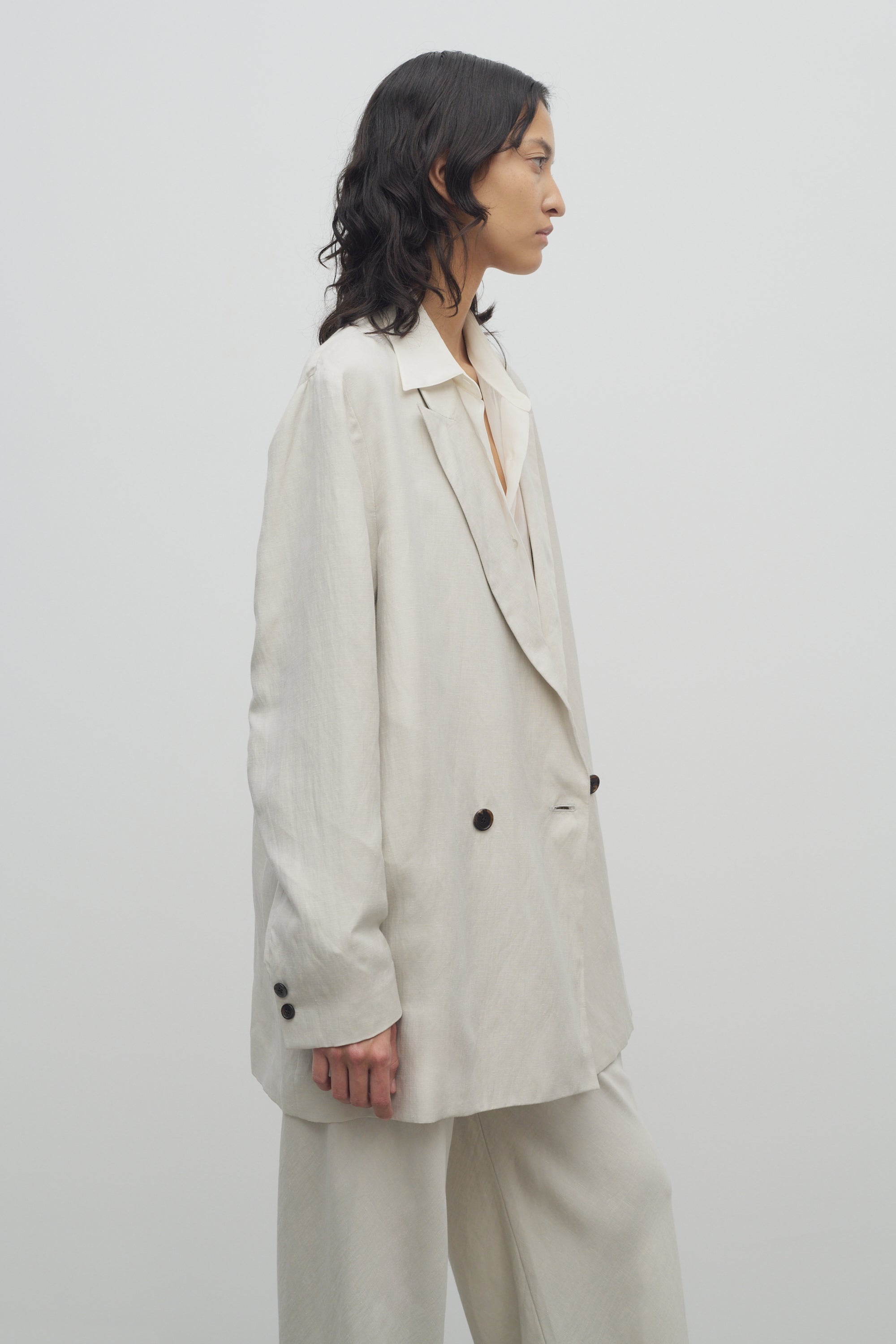 Nat Jacket in Silk and Linen - 4