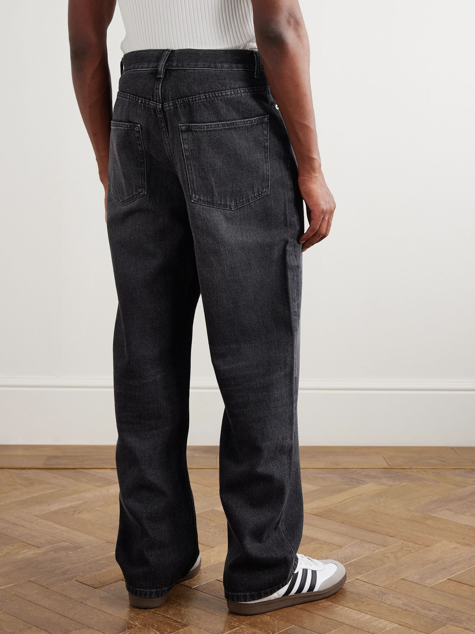 Solal Straight-Leg Jeans Black - 4