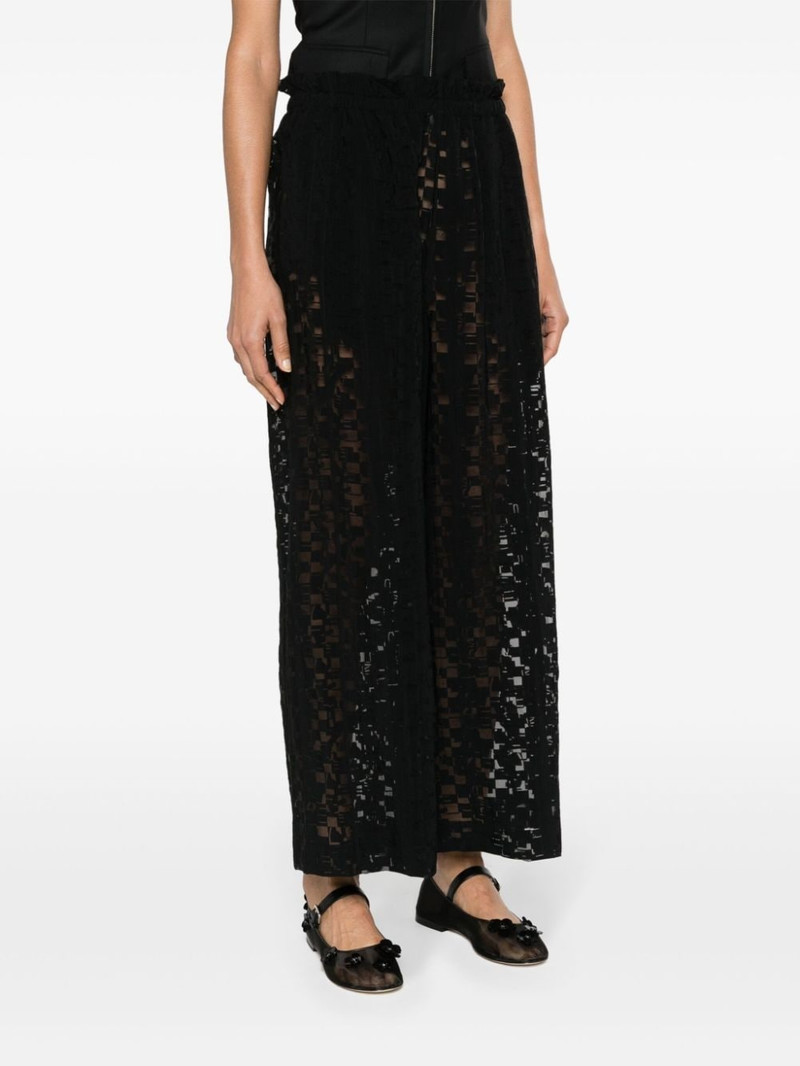 Waybill semi-sheer trousers 3