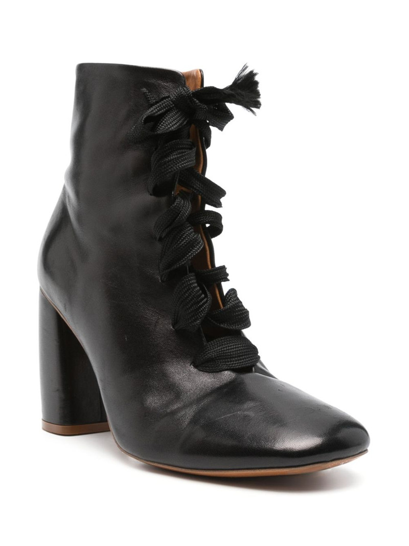 forte_forte 90mm lace-up boots outlook