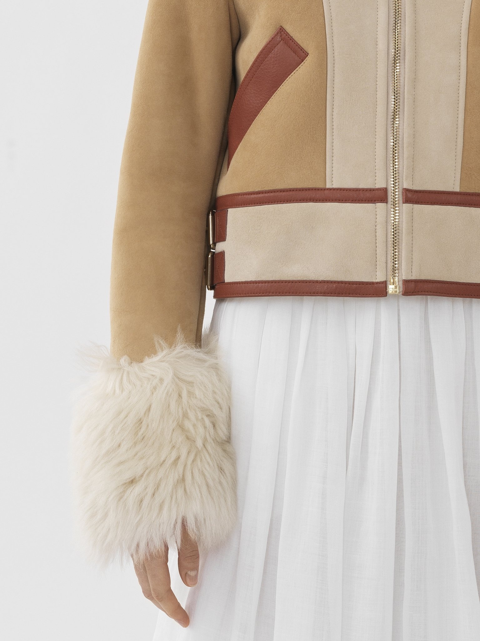 PATCHWORK AVIATOR JACKET - 6