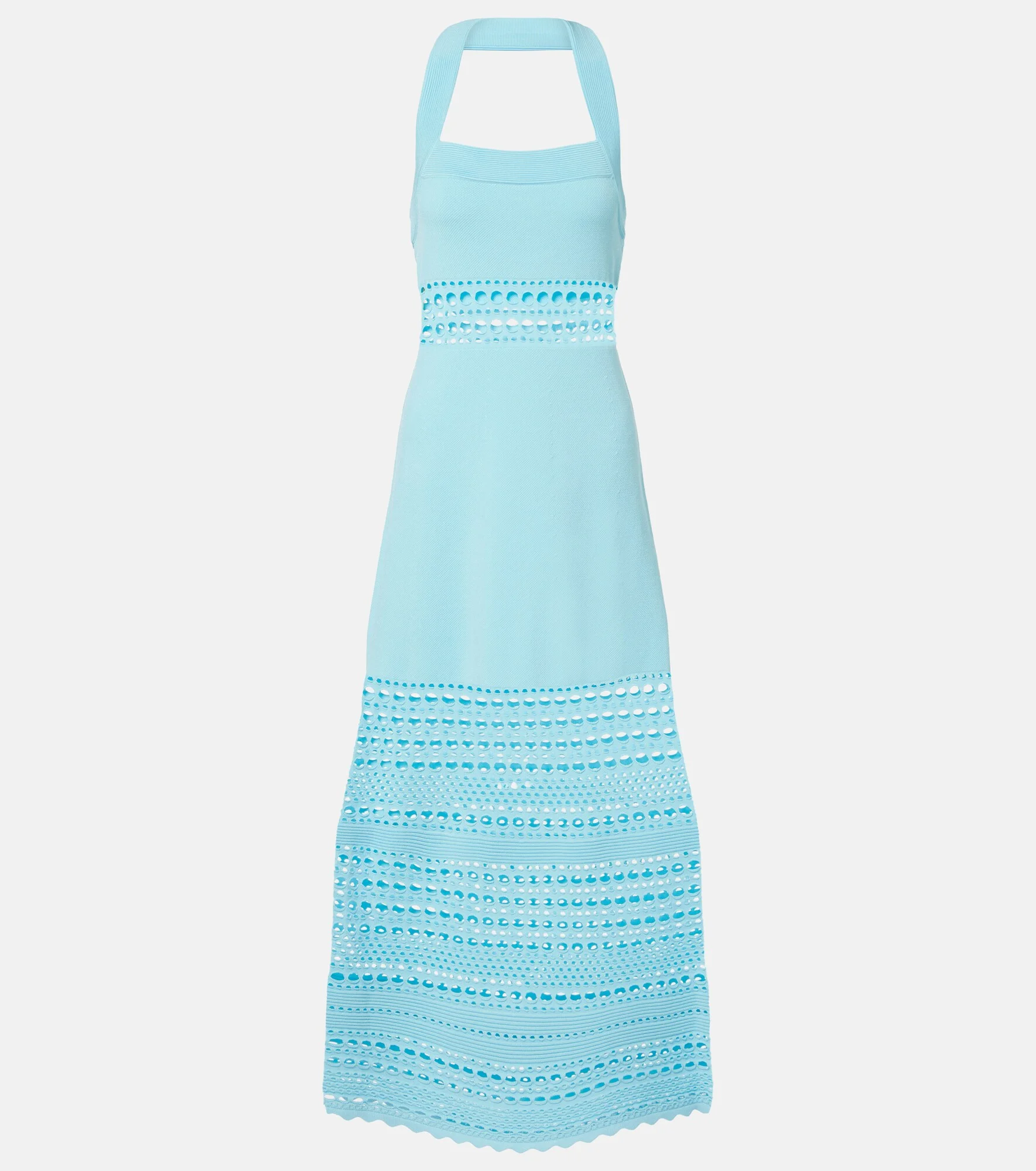 Blayne open-knit midi dress - 1