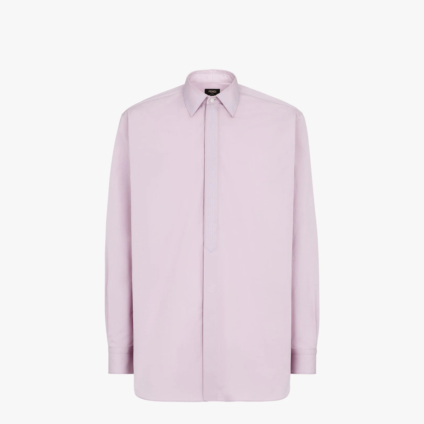 Lilac cotton shirt - 1