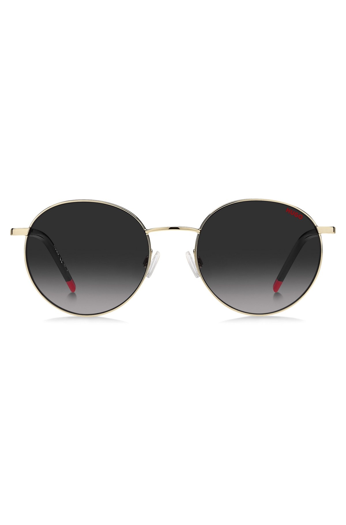 GOLD-TONE SUNGLASSES WITH BLACK DETAILS - 3
