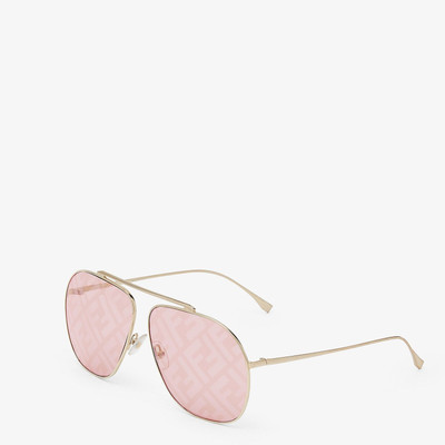 FENDI Metal sunglasses with FF logo outlook