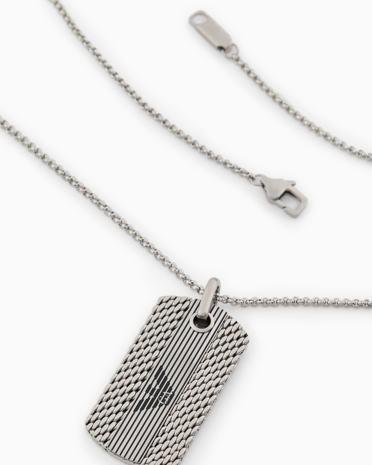 STAINLESS STEEL DOG TAG NECKLACE - 3