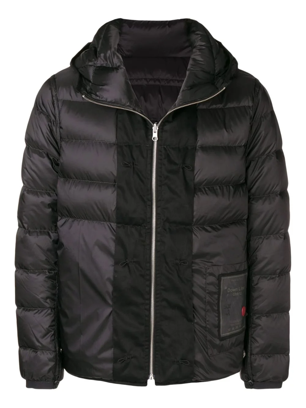 padded hooded jacket - 1
