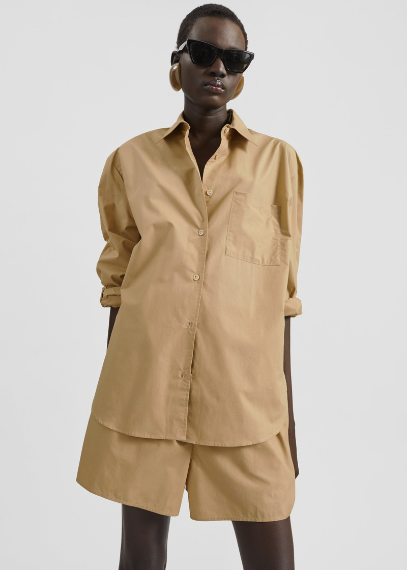 Lui Organic Cotton Shirt - Sahara 4