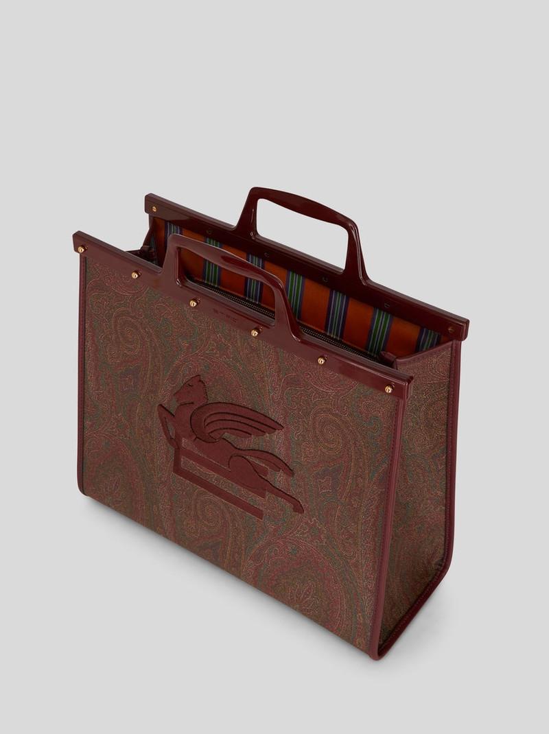 MEDIUM PAISLEY LOVE TROTTER BAG 4