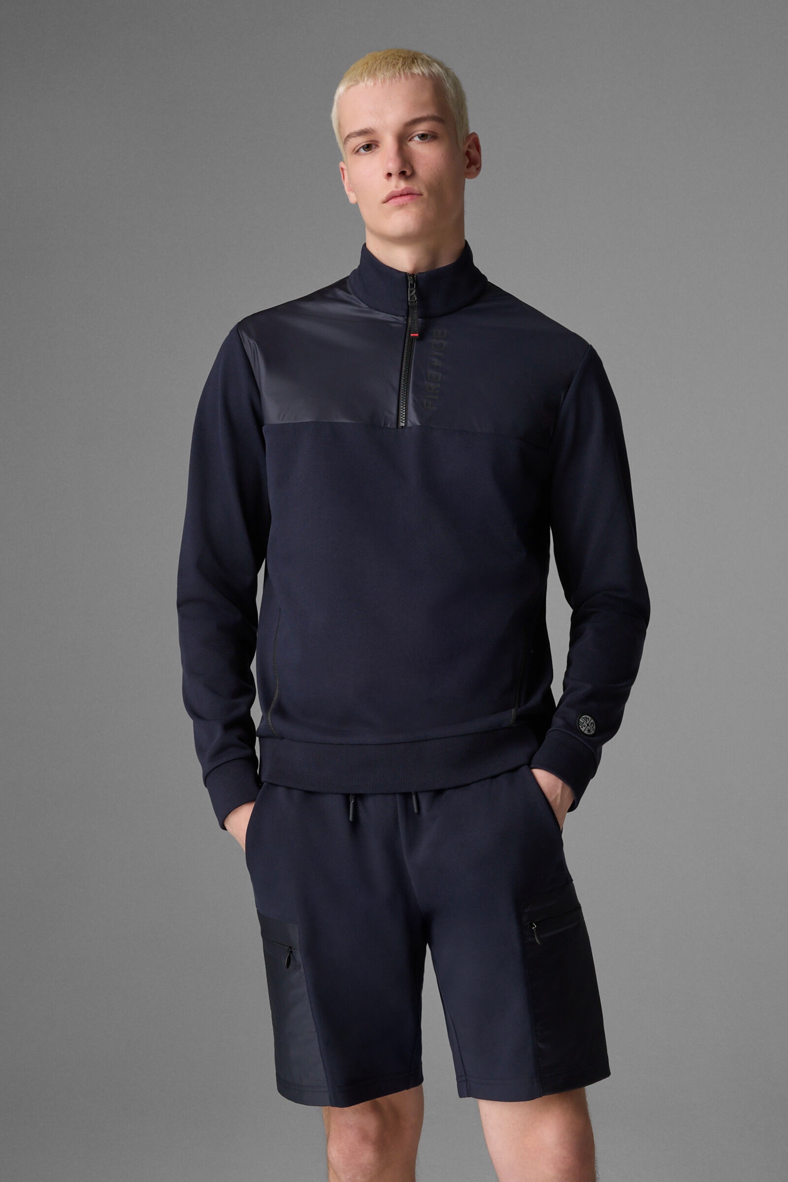 Majan Half-zip sweatshirt in Dark blue - 2