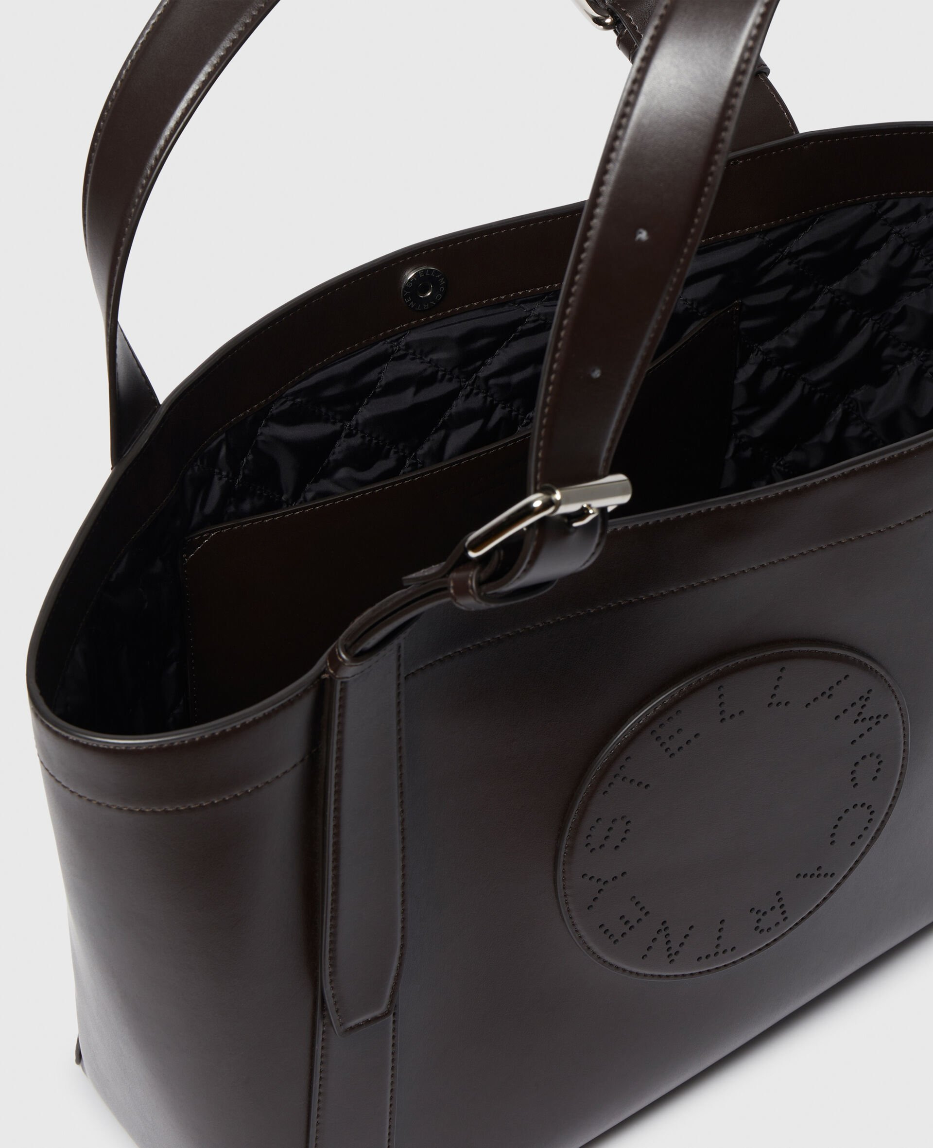 Logo Belt Crossbody Tote Bag - 5