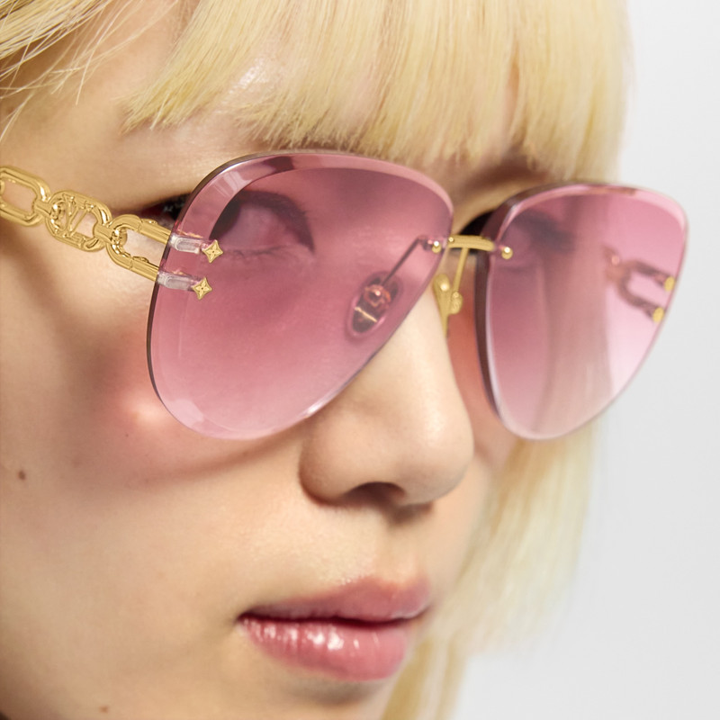 LV Jewel Pilot Sunglasses 5