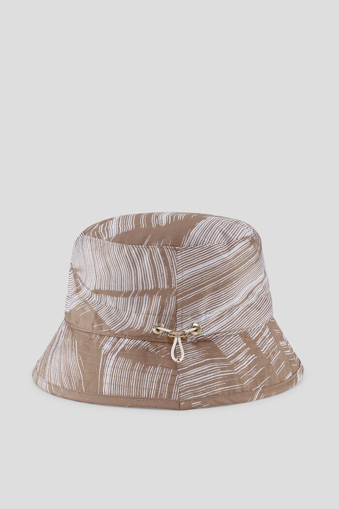 Parli Bucket hat in Brown/Off-white - 2