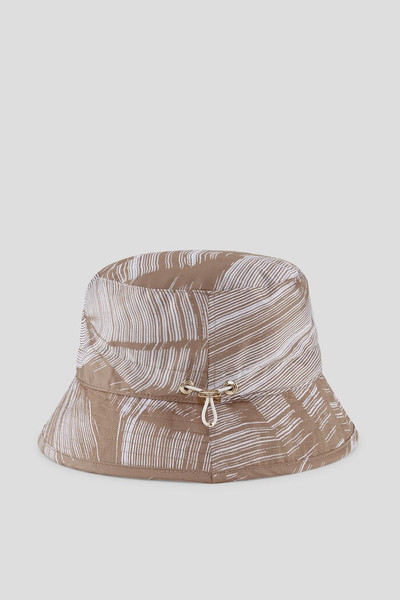 BOGNER Parli Bucket hat in Brown/Off-white outlook