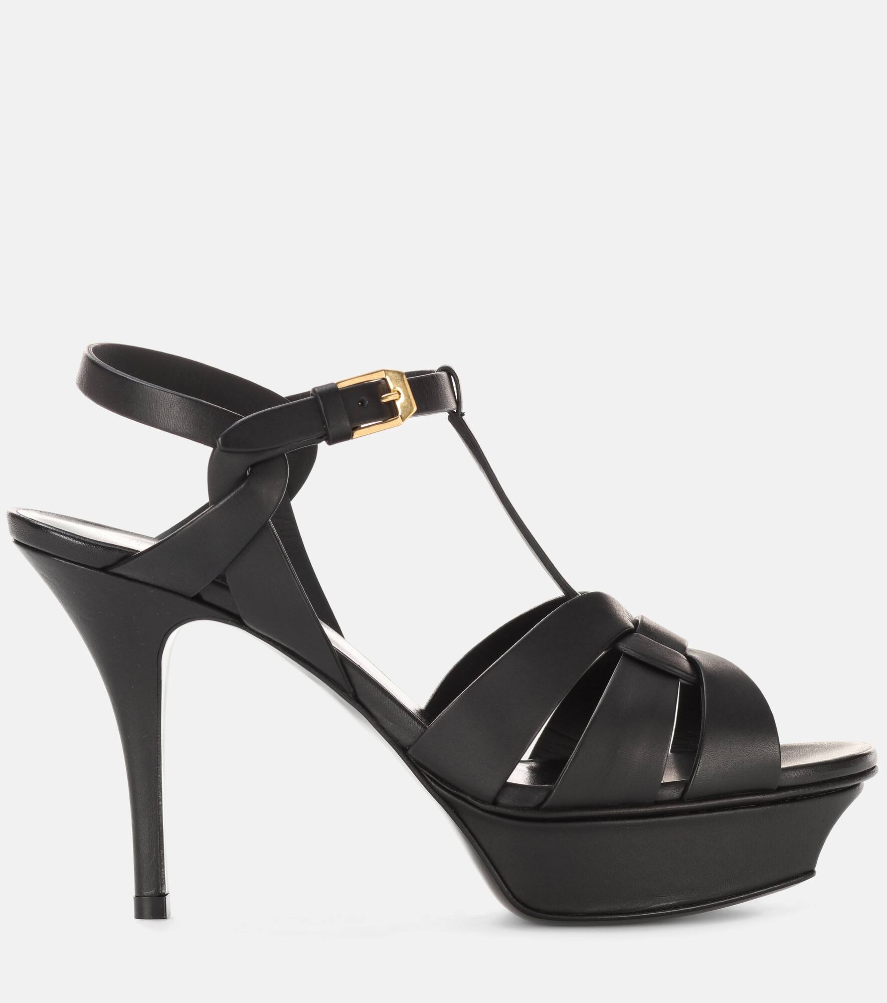 Classic Tribute 105 leather platform sandals - 4