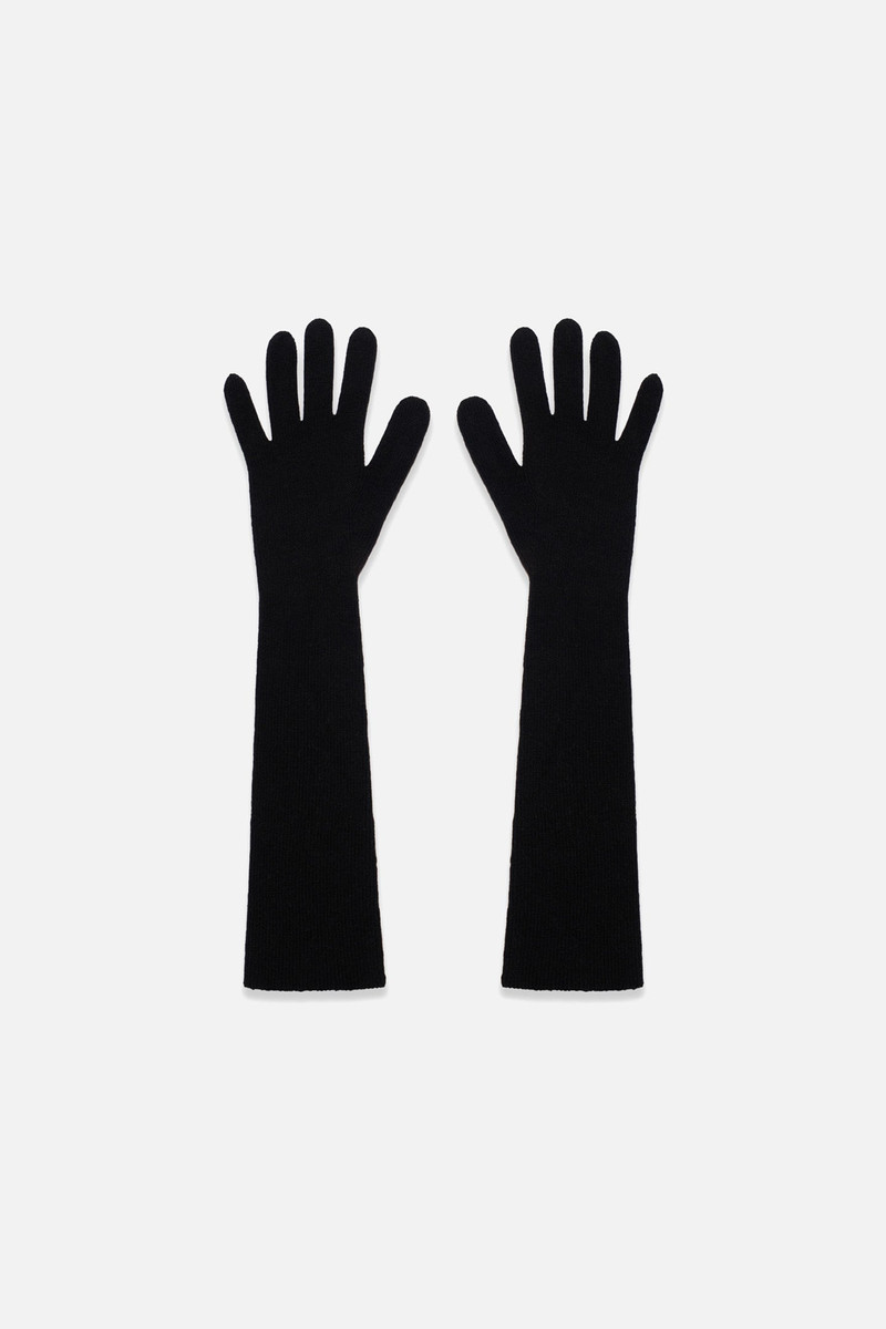 CASHMERE LONG GLOVES 1