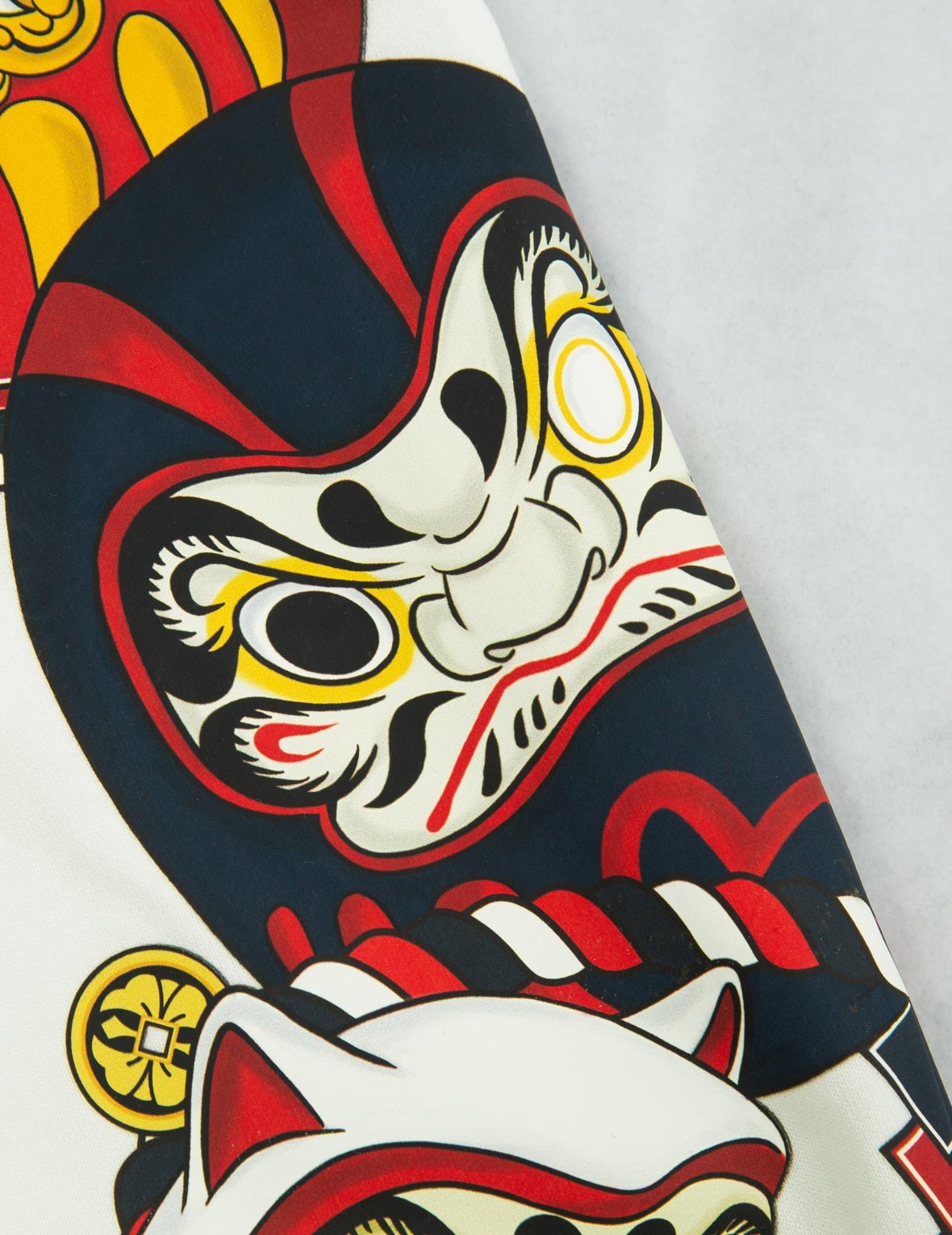 DARUMA BUDDIES PRINT HOODED SWEATSHIRT - 12
