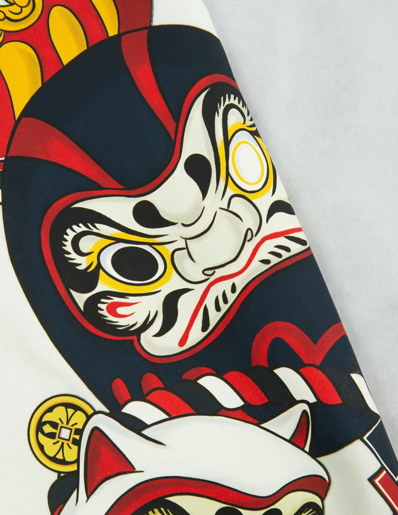 DARUMA BUDDIES PRINT HOODED SWEATSHIRT 12