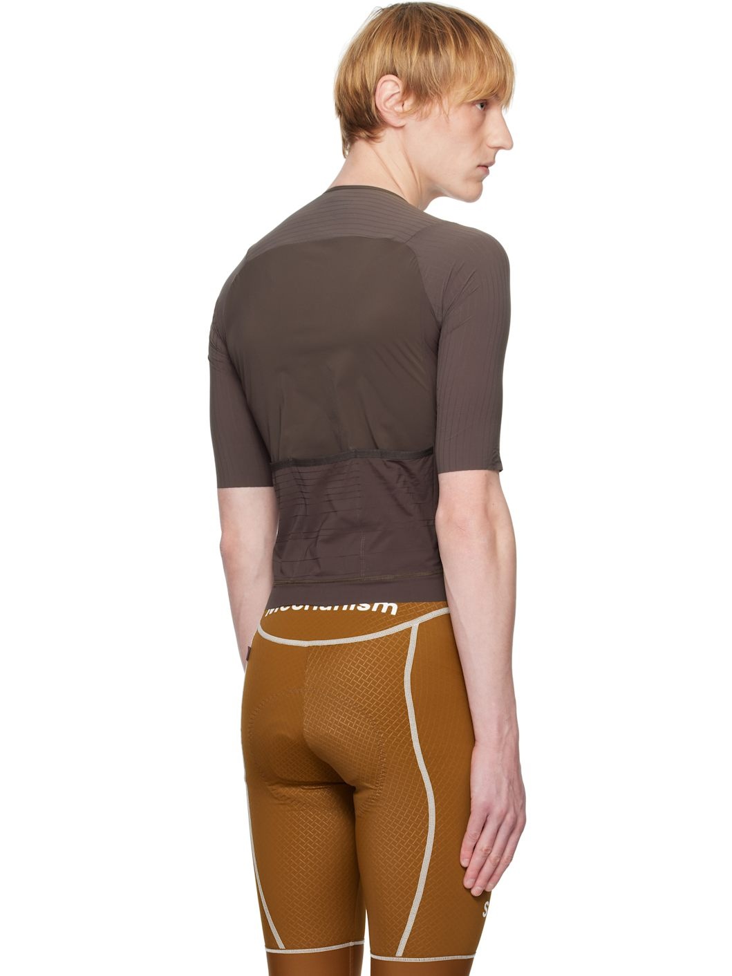 Brown Mechanism Pro Jersey T-shirt - 3
