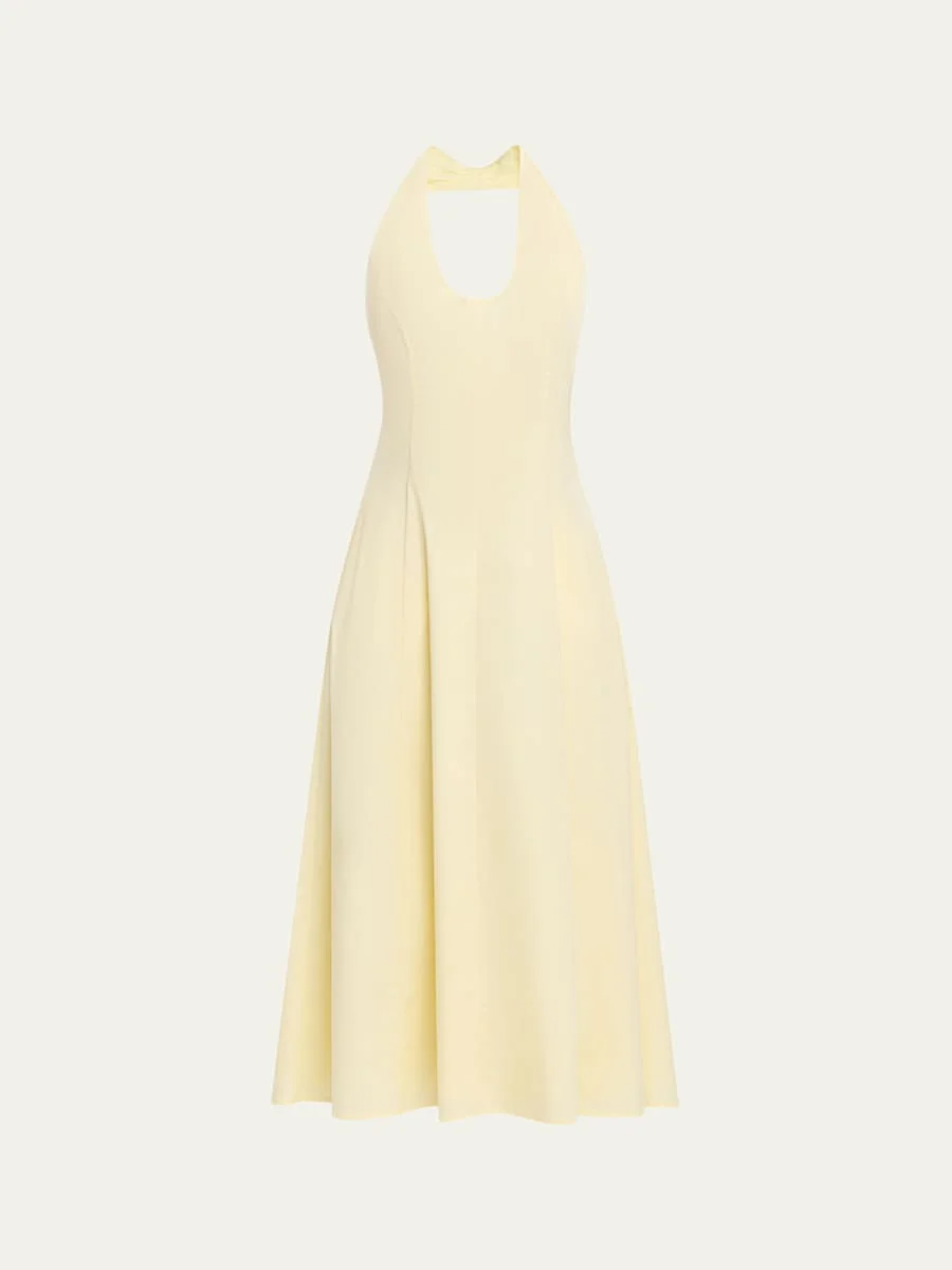 Bernie Halter Midi Dress - 1