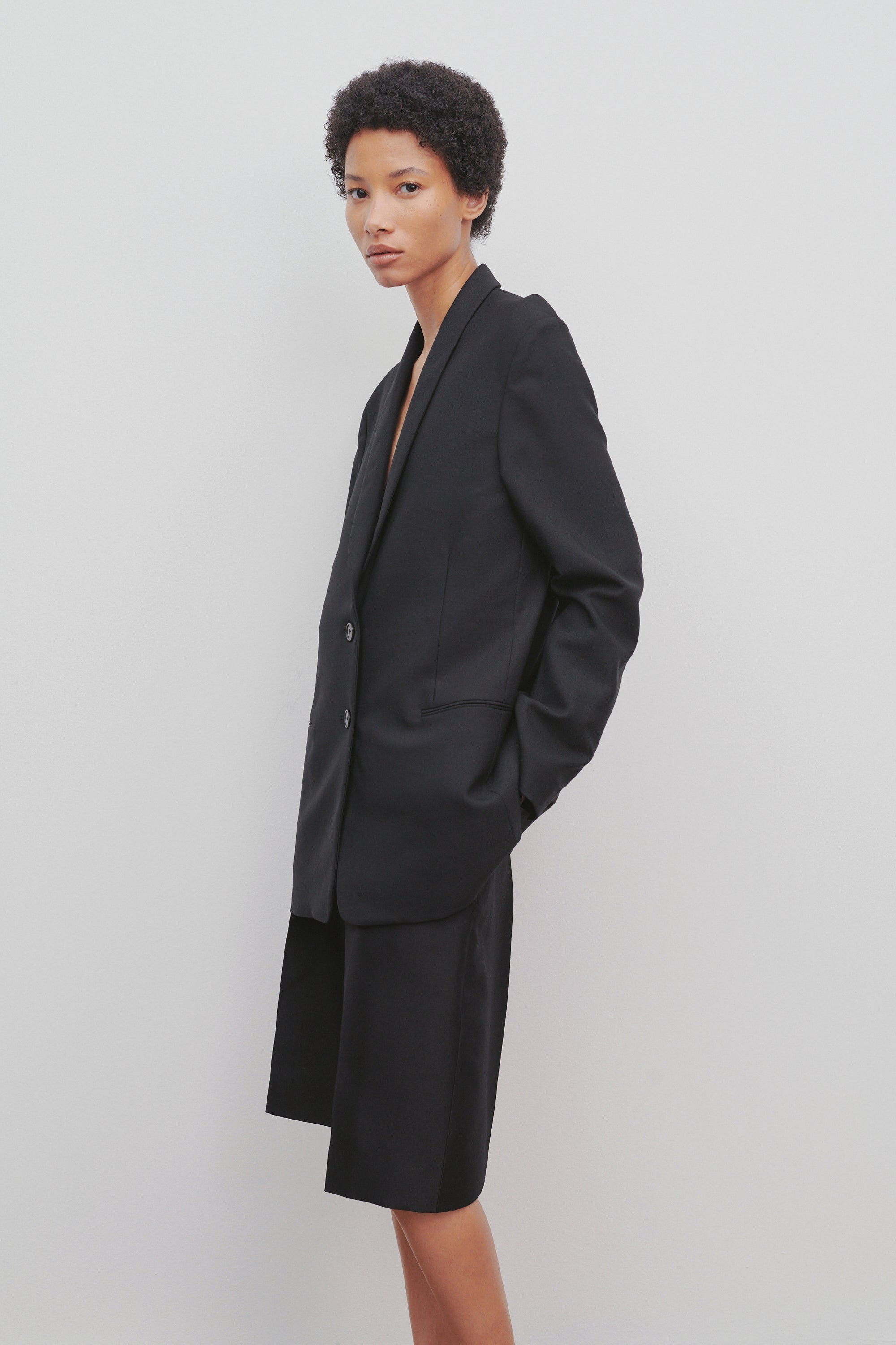 Cowal Jacket in Wool and Mohair - 5