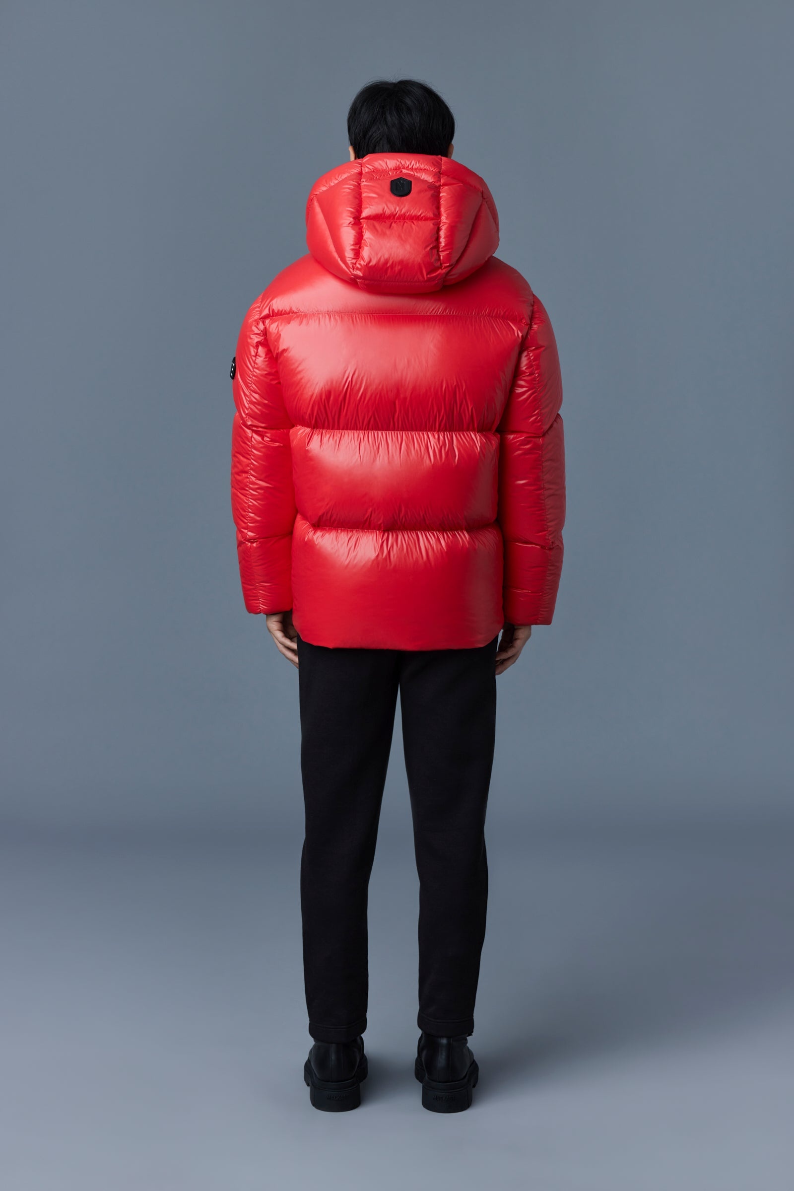 KENT lustrous light down jacket with hood for men - 4