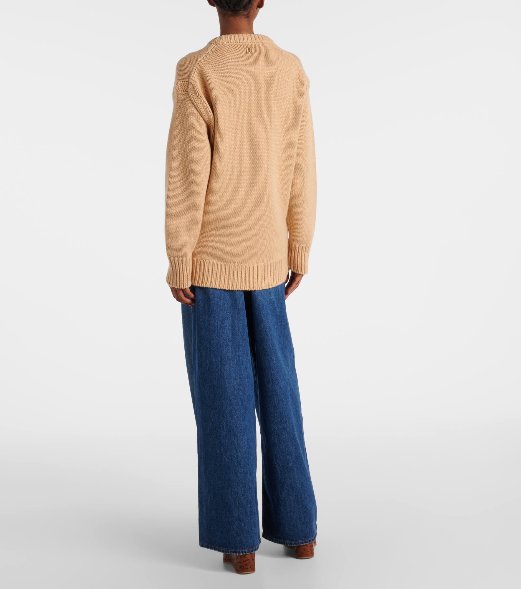 Cashmere and cotton sweater - 3