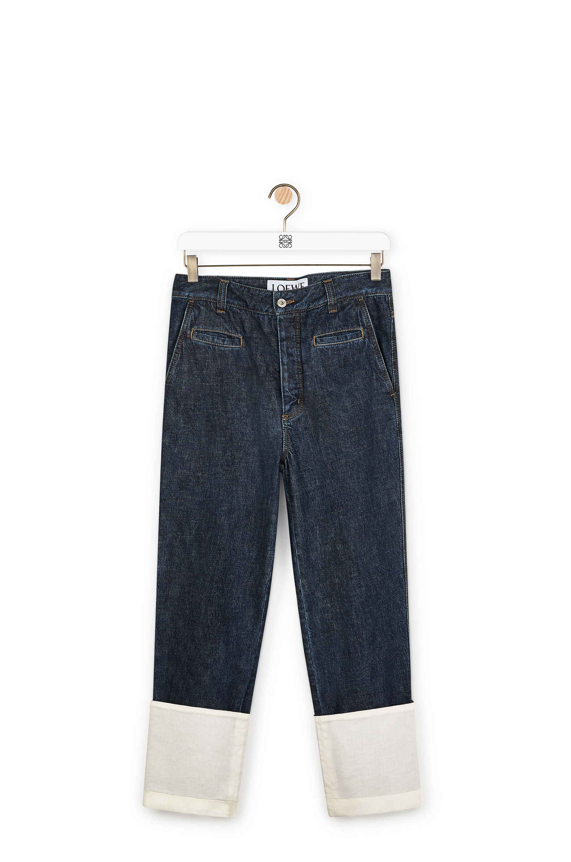 Fisherman jeans in cotton - 1